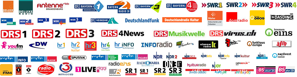 Uebersicht Radiosender